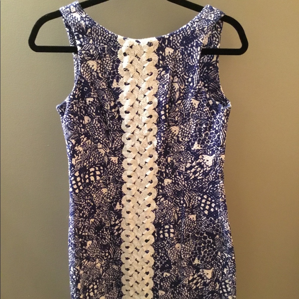Lilly Pulitzer for Target blue shift dress size 4